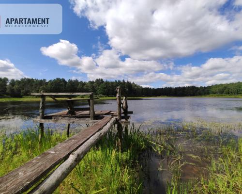 Dom z jeziorem w cichej i spokojnej okolicy!