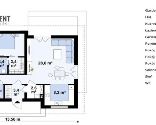 Pasywny Dom wolnostojący Dolaszewo- 5min od Piły