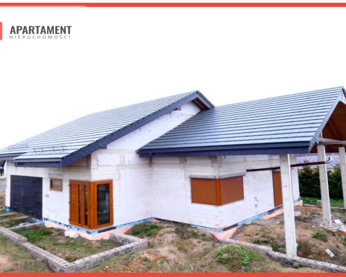 Dom w pięknej okolicy, stan surowy zamknięty