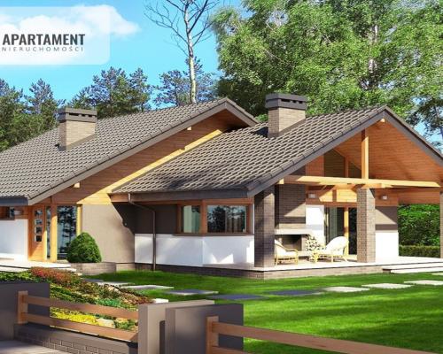 Dom w pięknej okolicy, stan surowy zamknięty