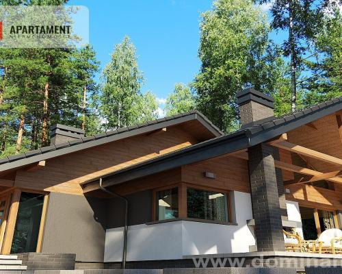 Dom w pięknej okolicy, stan surowy zamknięty