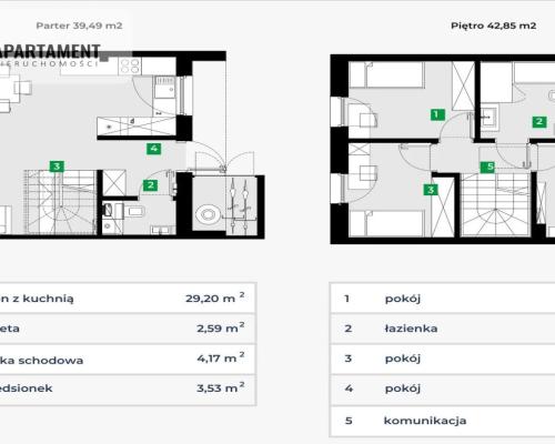 Promocja/Ogródek/Dwa miejsca postojowe/