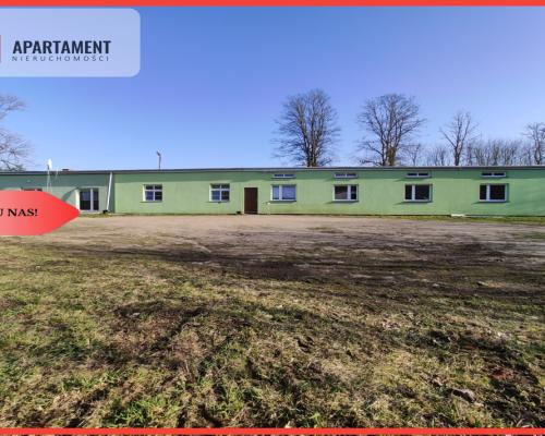 OKAZJA ! Hale produkcyjne z budynkiem mieszkalnym!