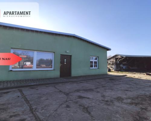 OKAZJA ! Hale produkcyjne z budynkiem mieszkalnym!