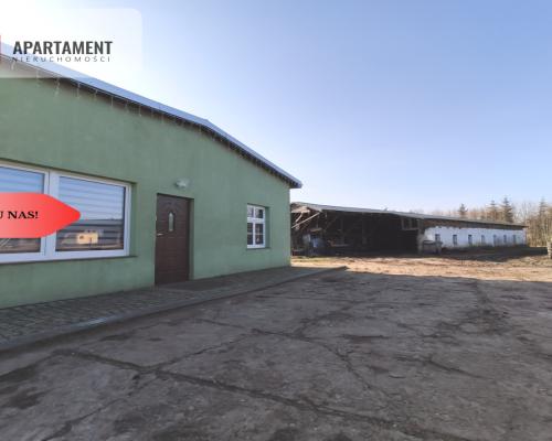 OKAZJA ! Hale produkcyjne z budynkiem mieszkalnym!