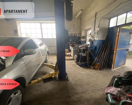 WARSZTAT SAMOCHODOWY NA ATRAKCYJNEJ DZIAŁCE