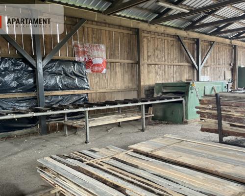 Super inwestycja - czynny Tartak z wyposażeniem !