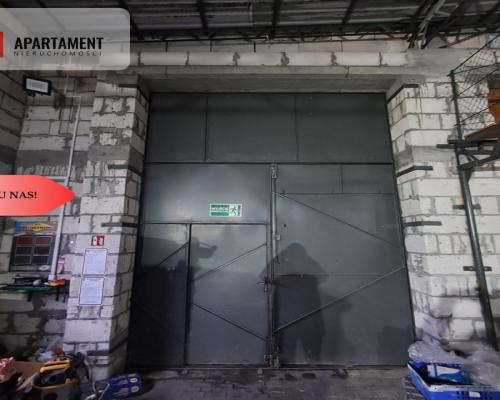 Magazyn z warsztatem samochodowym