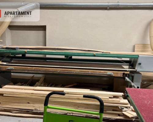 Kompletny, dobry zakłąd stolarski do wynajmu.