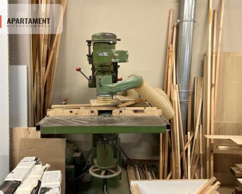 Kompletny, dobry zakłąd stolarski do wynajmu.