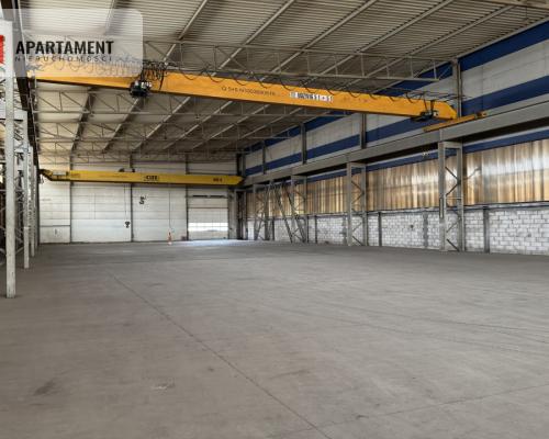 Przestrzeń dla biznesu – Hala  z dwiema suwnicami!