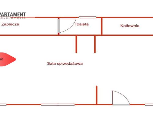 Gniezno lokal handlowy 60m2 do wynajęcia