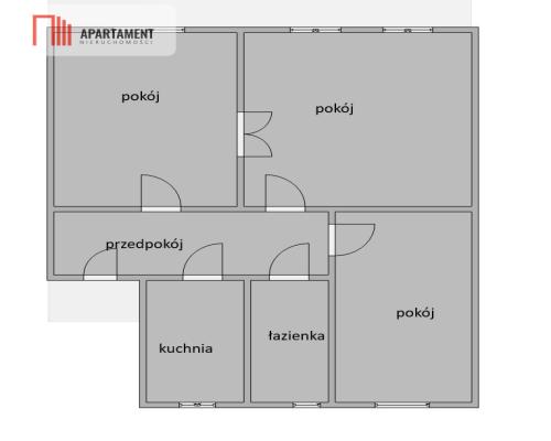 Centrum Tczewa – 3 pokoje z balkonem i piwnicą!!!
