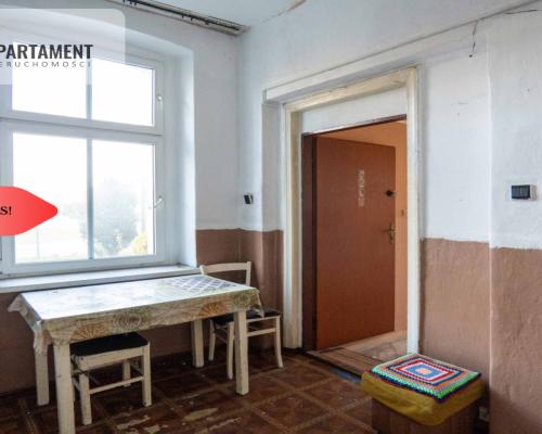 Krośnice/własna aranżacja/duży potencjał/parter/