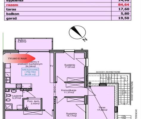 Tylko u nas!Duży jasny lokal mieszkalny inwestycja