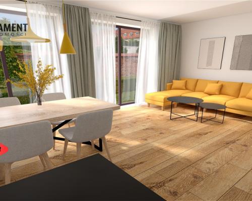 3 pokojowe z tarasem i ogrodem