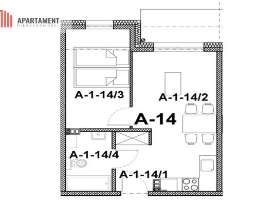 Nowe 2 pokojowe mieszkanie ! Bez podatku PCC!