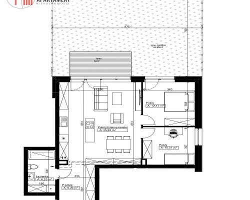 Ekskluzywne mieszkanie z ogródkiem w Niemczu