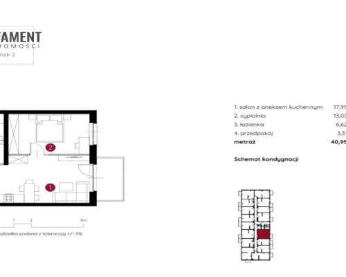 2-pokojowe mieszkanie w spokojnej lokalizacji!