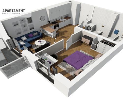 2-pokojowe mieszkanie w spokojnej lokalizacji!