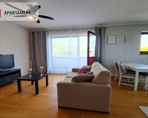 W centrum, widok na panoramę Gdańska