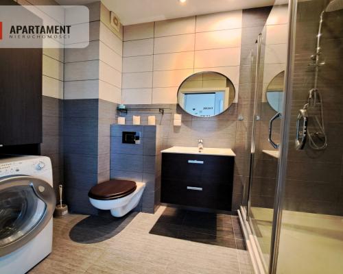 W centrum, widok na panoramę Gdańska