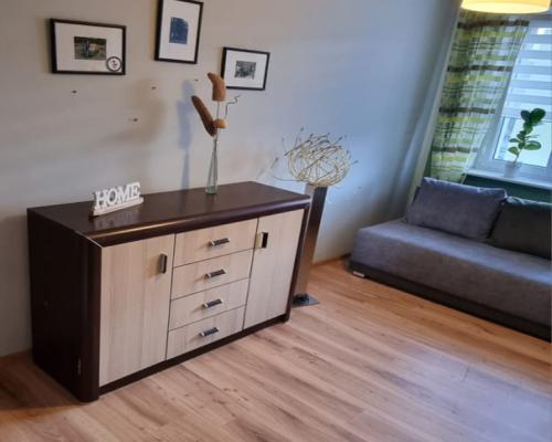 Ciepłe i przytulne mieszkanie.