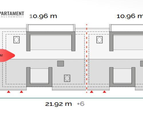 3 pokojowe z ogrodem i tarasem
