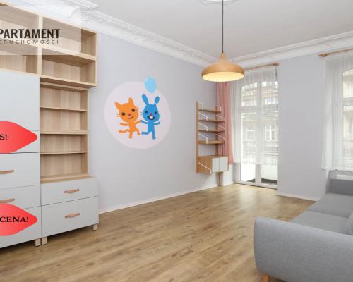 3 przestronne pokoje/balkonem/komórka lokatorska