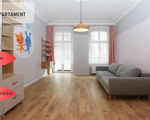 3 przestronne pokoje/balkonem/komórka lokatorska