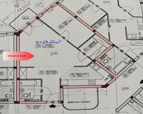 Słoneczne mieszkanie z garderobą i aneksem