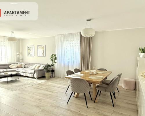 Nowoczesny apartament z dwoma balkonami oraz windą