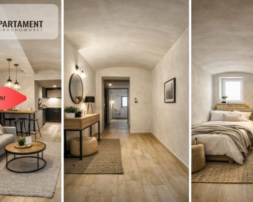 Nietuzinkowe 48 m2 - klimat loftu. Bory Tucholskie