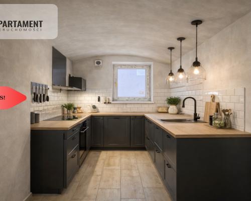 Nietuzinkowe 48 m2 - klimat loftu. Bory Tucholskie