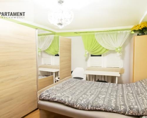 Z widokim na panoramę, niższa cena.