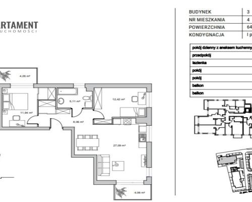 Mieszkanie z ogródkiem Starogard Gdański