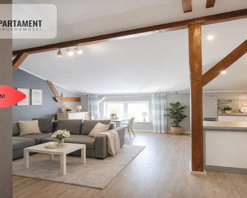 Duże, przestronne mieszkanie z klimatem