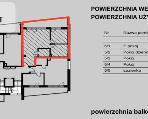 Ekskluzywne mieszkanie w Niemczu z dużym balkonem