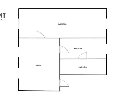 Dwupokojowe mieszkanie w Sępólnie Krajeńskim!