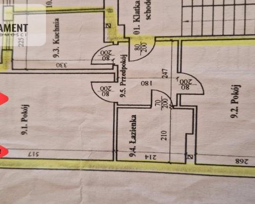 Przestronne mieszkanie w Nakle nad Notecią