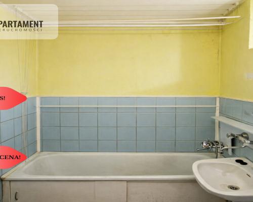 Jasne 2 pokoje z balkonem – Świecie. Do remontu.