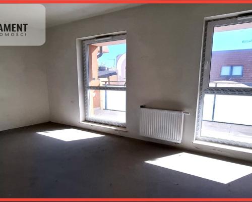 Mieszkanie z balkonem w stanie deweloperskim