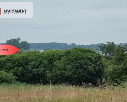 Działka na wzgórzu przy rzece i jeziorach