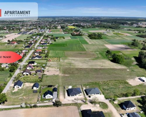 Ostatnia działka przy lesie Zblewo woda w drodze