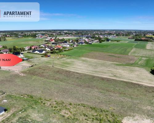 Ostatnia działka przy lesie Zblewo woda w drodze