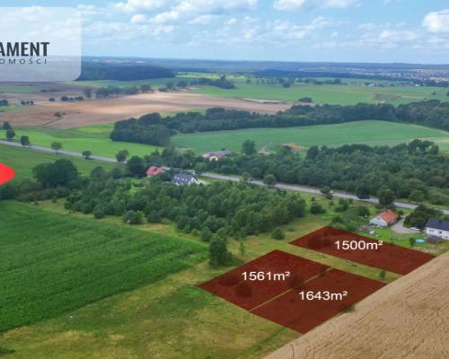 Działki objęte MPZP pod zabudowę jednorodzinną