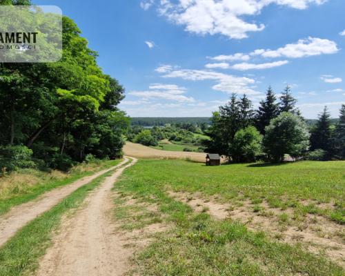 Duża działka nad jeziorem Ostrówieckim.