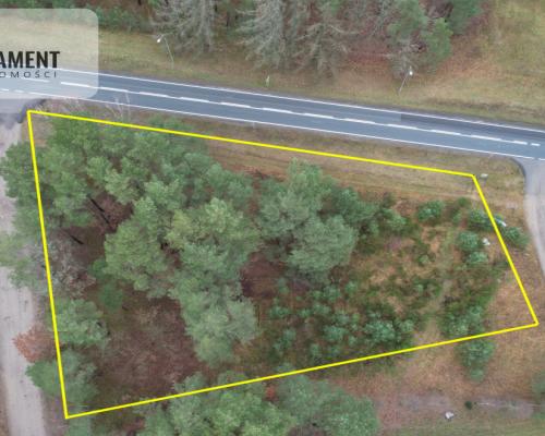 Działka usługowo-mieszkaniowa w Białym Borze.