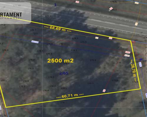 Działka usługowo-mieszkaniowa w Białym Borze.