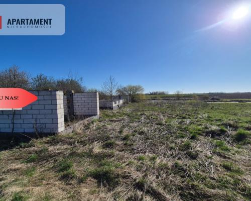 Gotowa działka budowlana w Więckowach